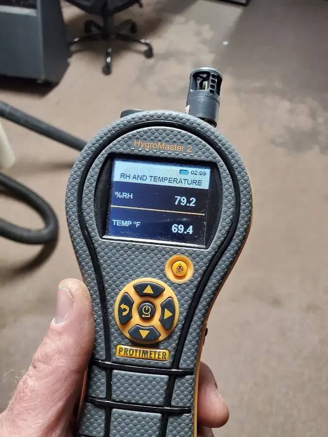 Moisture meter humidity assessment for Fire & Smoke Damage Restoration in Los Angeles